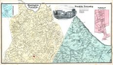 Franklin Township, Massieville, Huntington Township, Farmersville, Ross County 1875